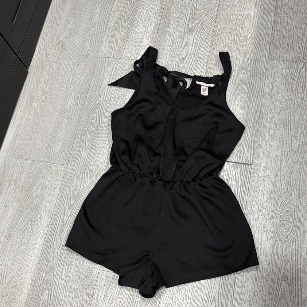 Victoria's Secret Black Bodysuit Intimates Sleepwear